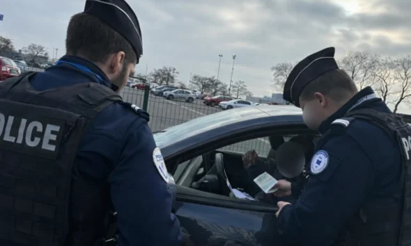 Contrôle des chauffeurs VTC à l'aéroport de Beauvais