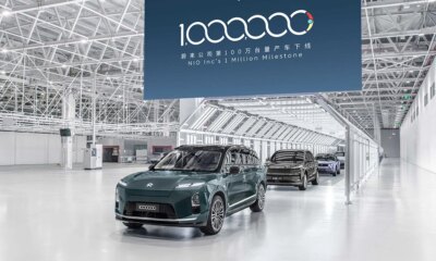 Nio, constructeur chinois : atteinte du million de véhicules produits