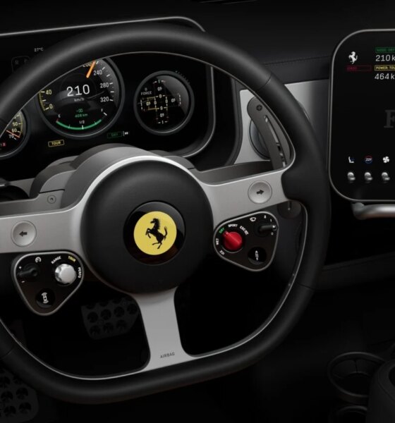 Ferrari dévoile l'habitacle spectaculaire de sa première supercar électrique