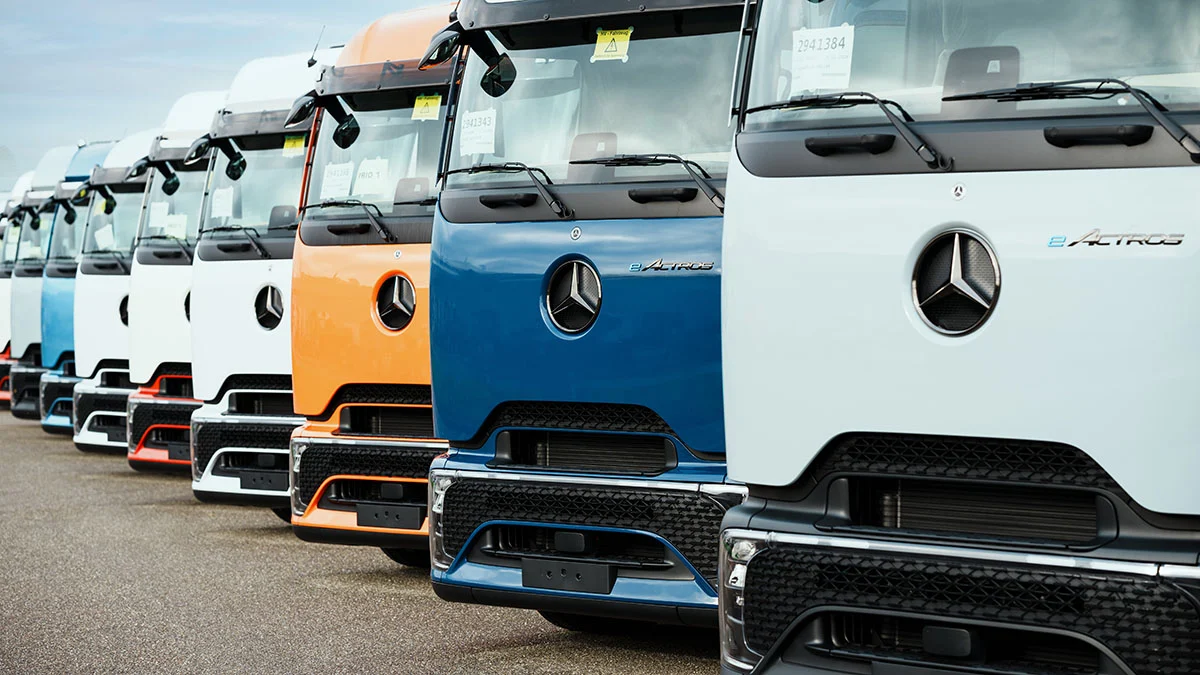 Électrification stratégique d'un axe logistique de 2 000 km pour camions