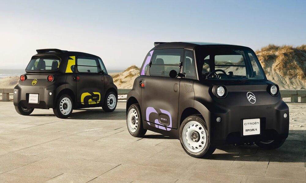 Citroën Ami Rip Curl : nouvelle édition spéciale exclusivement surfeuse