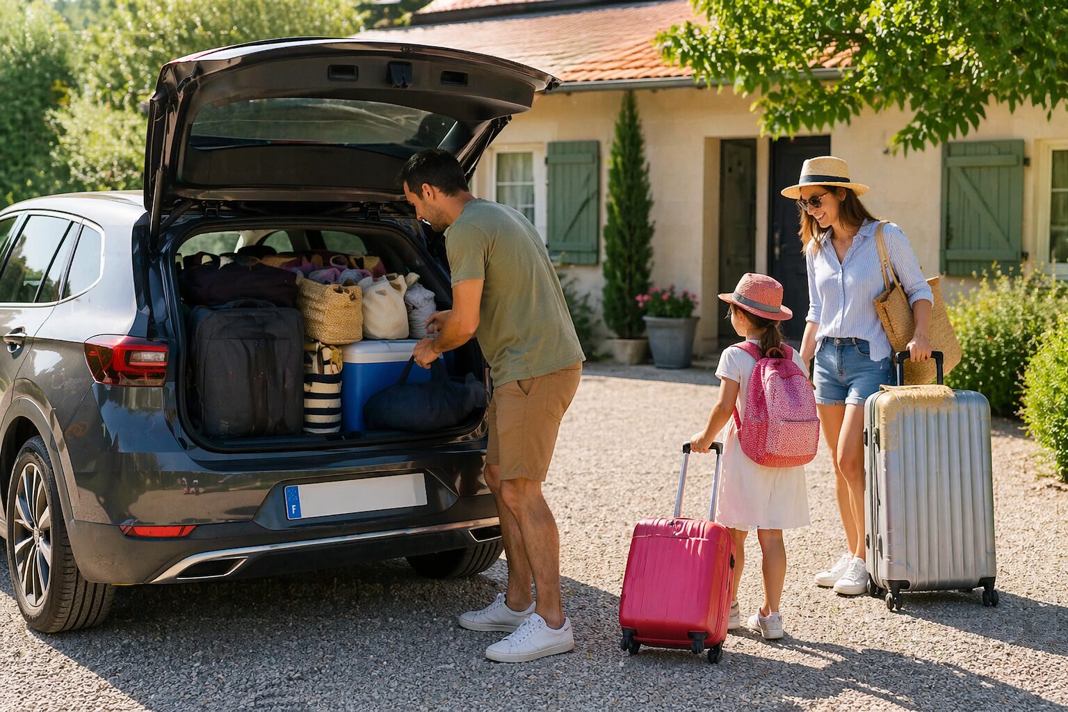 Depart en vacances