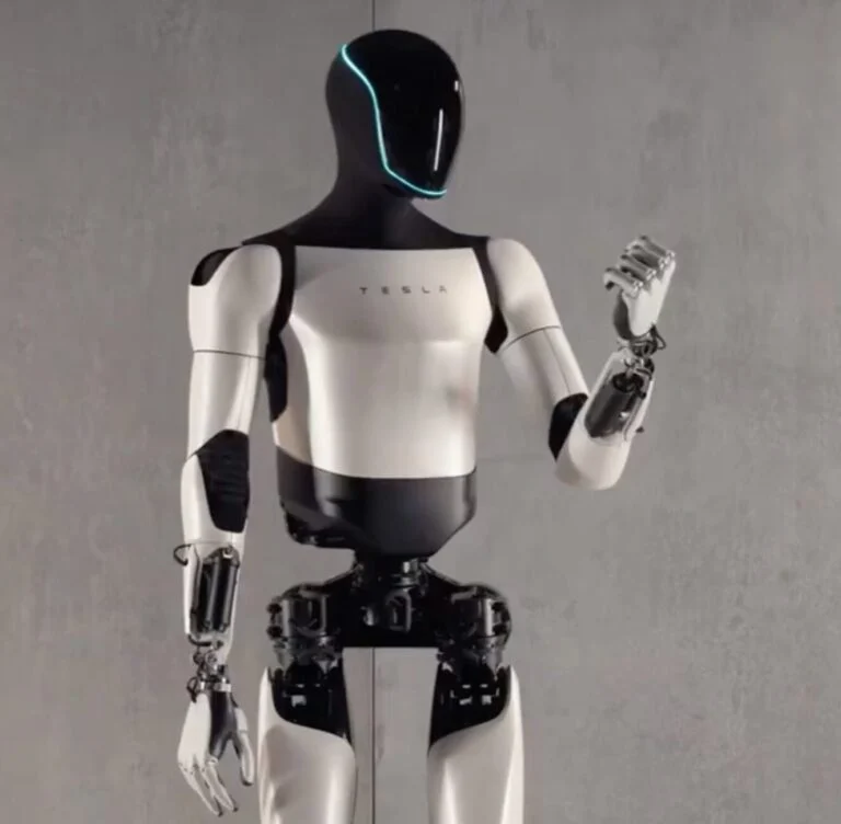 Tesla misera encore longtemps sur la production automobile Tesla robot Optimus
