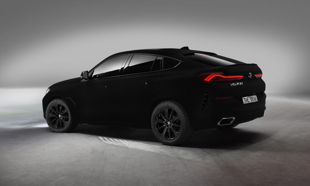 BMW X6 vantablack