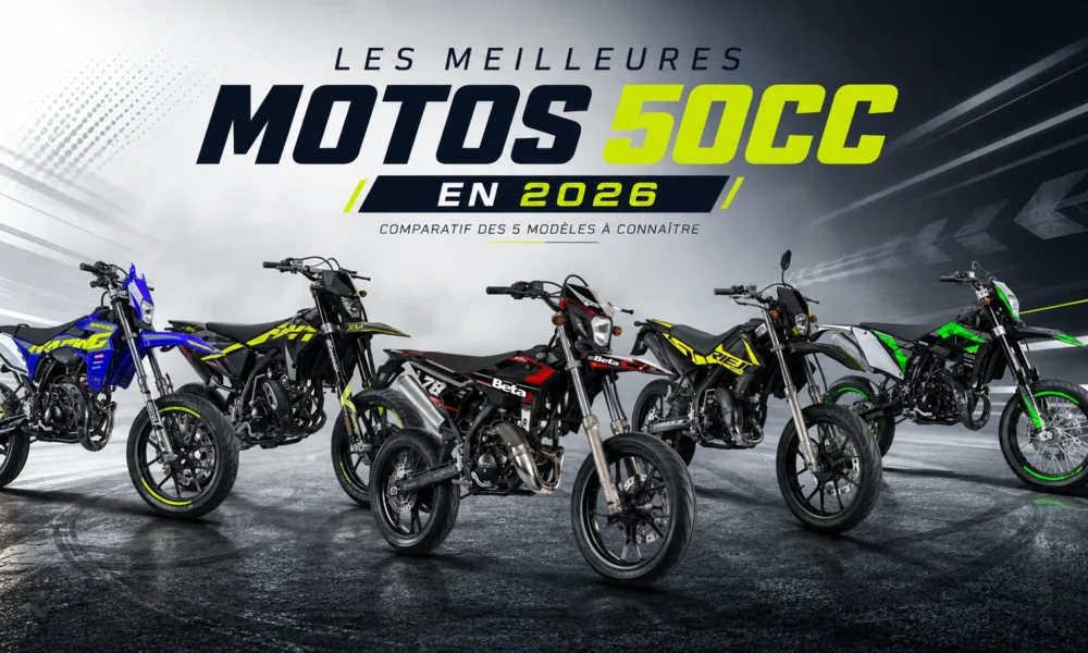Les meilleures motos 50 cm : Peugeot XP6, Rieju MRT, Beta RR 50, Fantic XM/XE 50 et Sherco 50