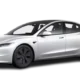 Tesla Model 3 : fiche technique, autonomie et prix (2026) Tesla Model 3 Highland de couleur blanche