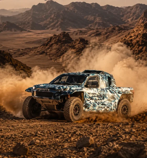 Toyota hydrogène Paris Dakar