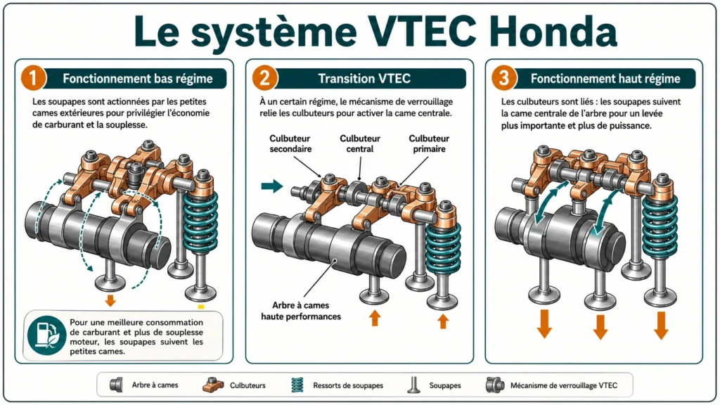 fonctionnement moteur VTEC