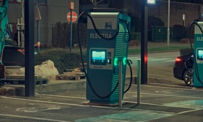 Borne de recharge Electra pour voitures électriques