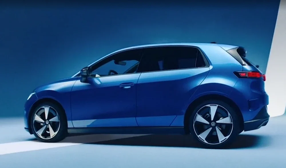 Volkswagen ID Polo bleu