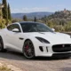 Jaguar F-Type blanche