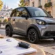voiture sans permis grise